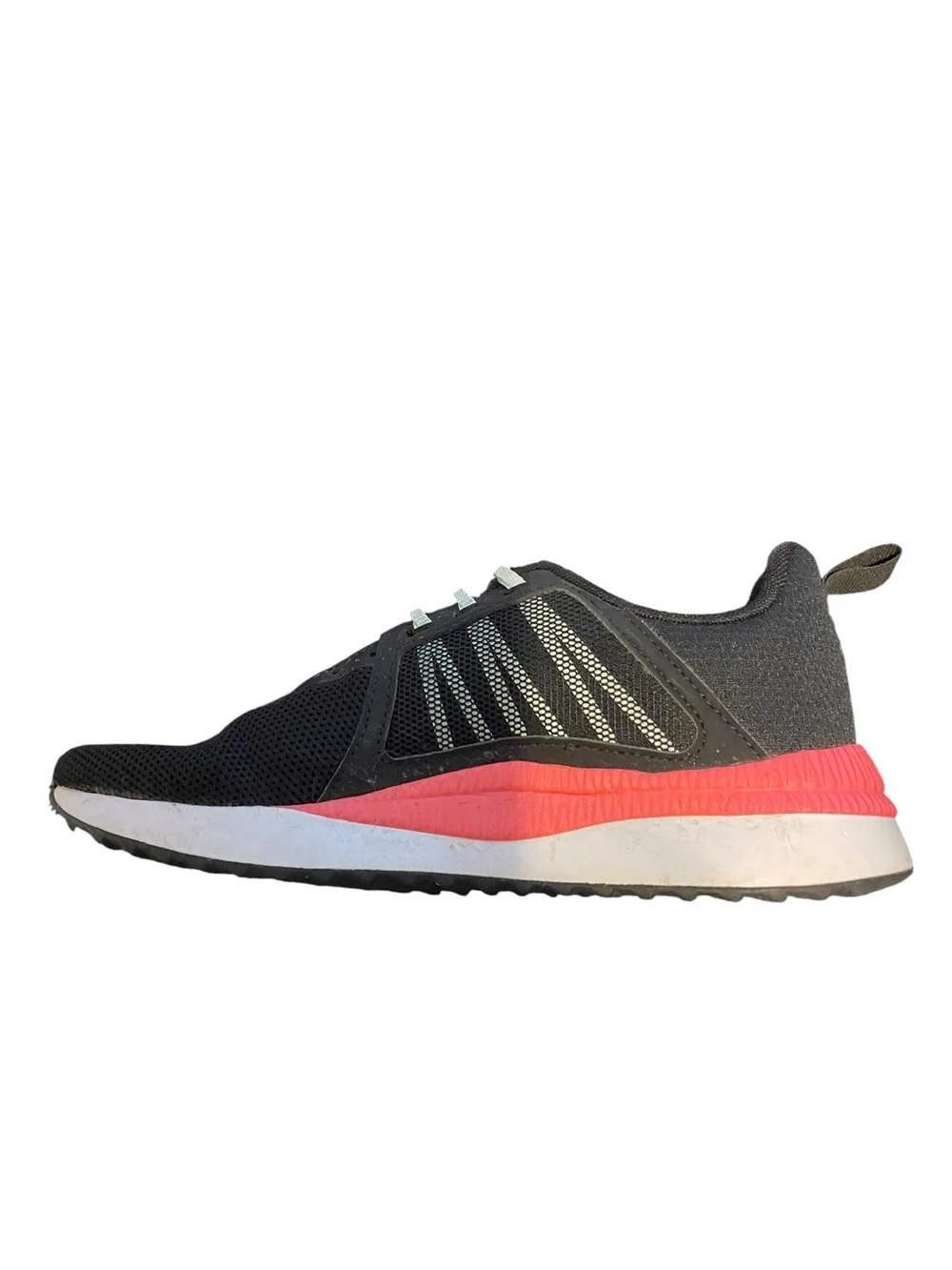 Puma Pacer Net Cage Size 6.5 Women's Black & Pink Sneakers
